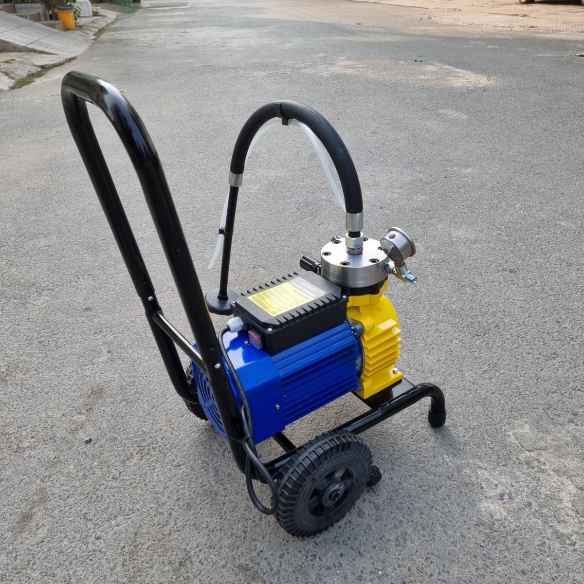 máy phun sơn, phun bột